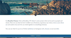 Desktop Screenshot of brandondoman.com